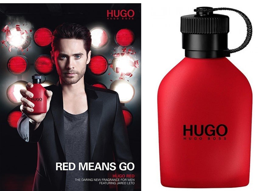 Hugo boss red means on sale go